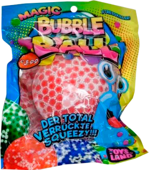 Magic Bubble Ball czerwony