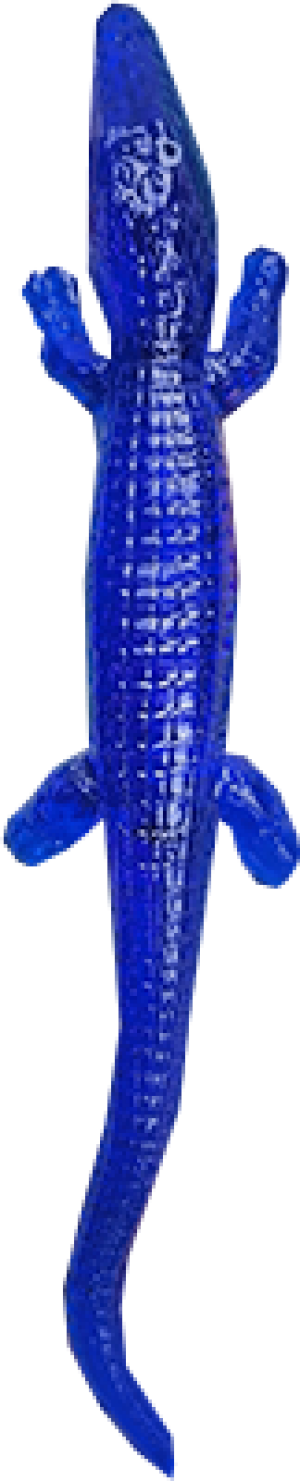 Stretchy Kroko blau